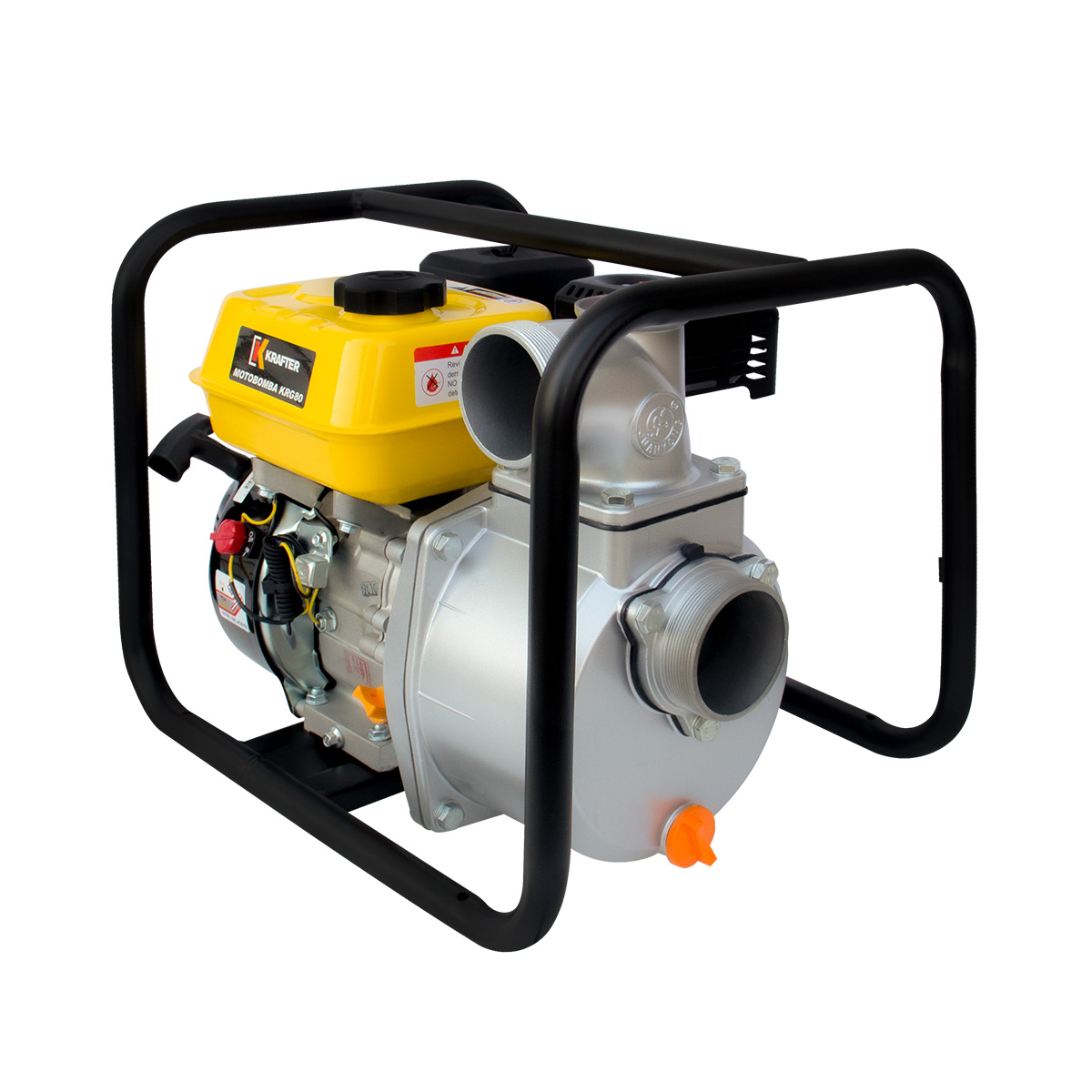 Descripción Motobomba 3" x 3" caudal 7HP 1000 L/M (KRG80) Krafter