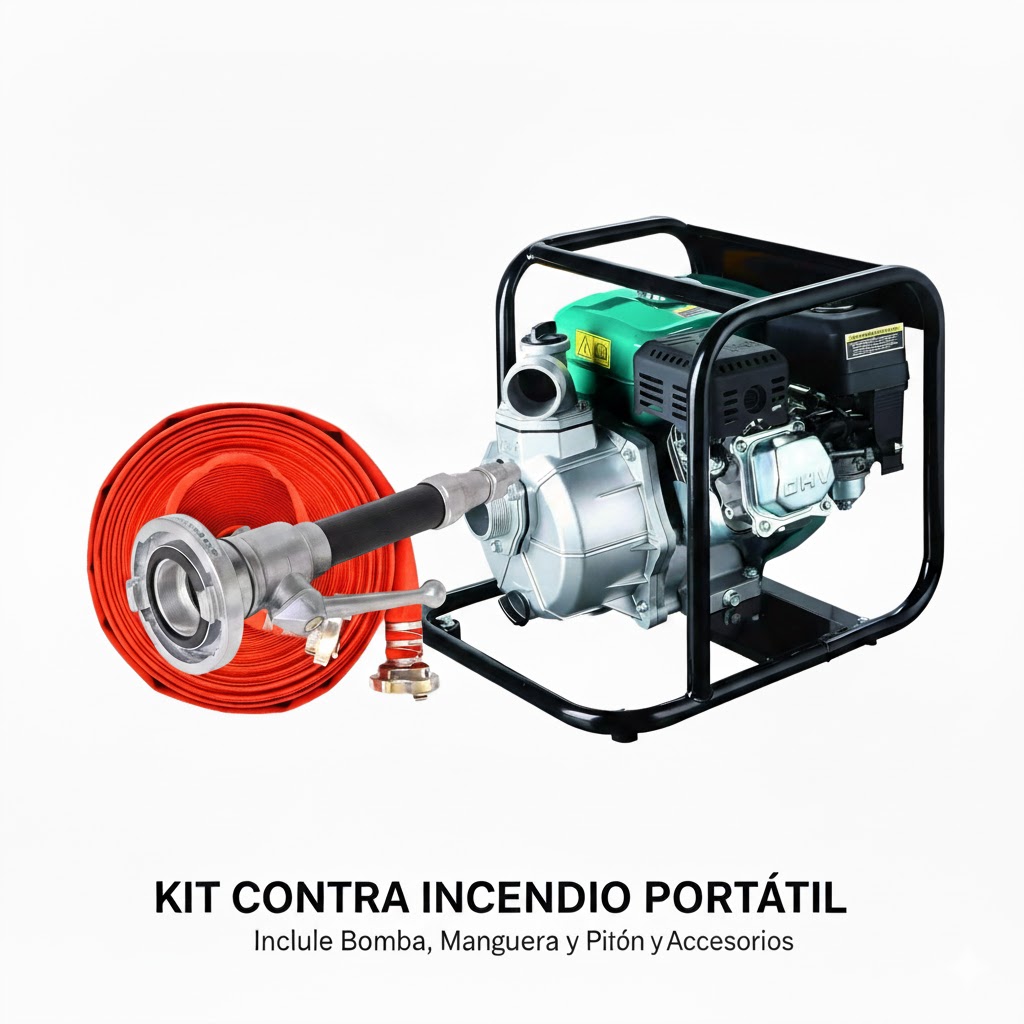 Kit contra incendio alta presión todo incluido