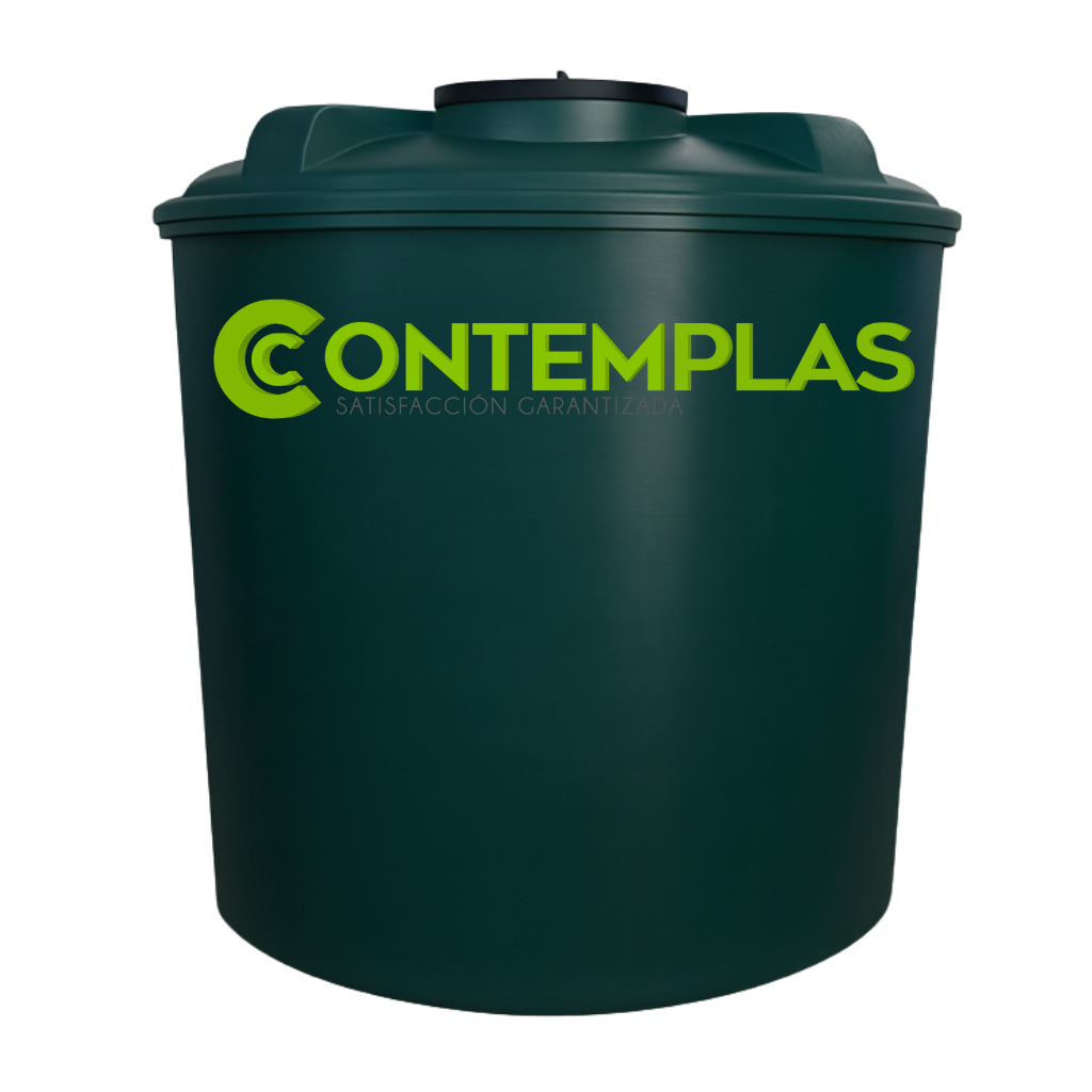 Estanque Vertical 3900 Lts verde Contemplas
