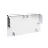 Tapa final canaleta electrica 100 x 50mm Hoffens