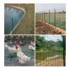 Malla soldada plastificada verde 90 cm x 15 metros