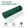 Malla soldada plastificada verde 90 cm x 15 metros