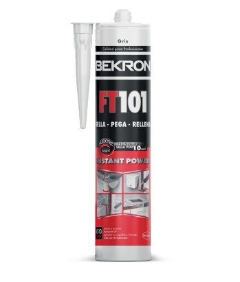 Adhesivo montaje multiproposito blanco 300ml Bekron