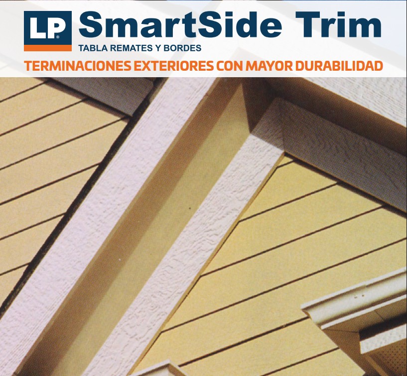 OSB SmartSide Trim  4.88 mts x 3.5 pulgadas x 17.5mm  Louisiana-Pacific