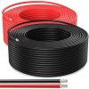 Cable Solar (FV) H1Z2Z2-K 6mm Rojo  multiplo 10 mts Ekoline