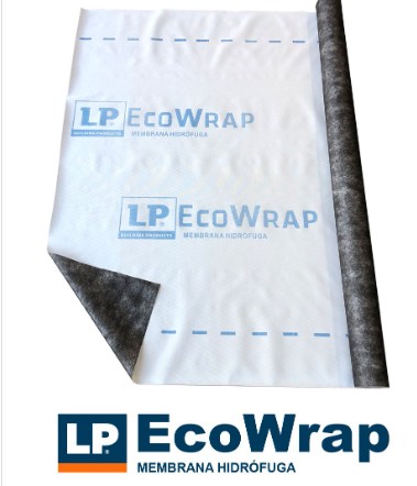 Membrana hidrofuga 75 M2 (1.5 x 50 mts) EcoWrap LP