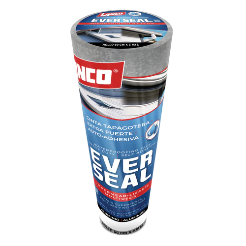 Cinta tapagotera EVERSEAL 50cm x 5 mts Lanco