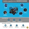 Generador inverter EGG150iE 10K KVA bencina Hylux