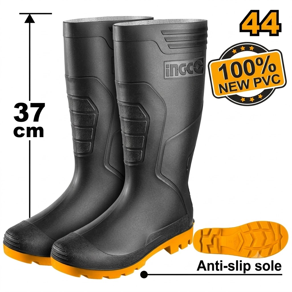 Bota para agua PVC/nitrilo Nº44 INGCO