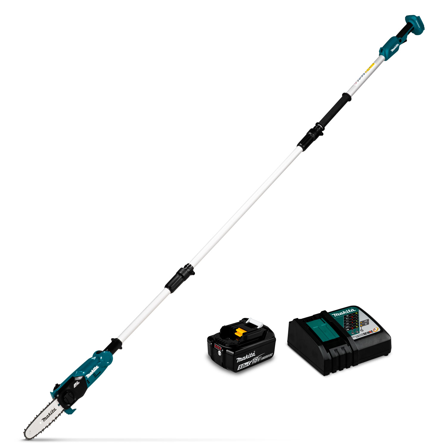 Podador altura 18V espada 8" +1 batería 5 Ah + cargador (DUA200Z-1) Makita