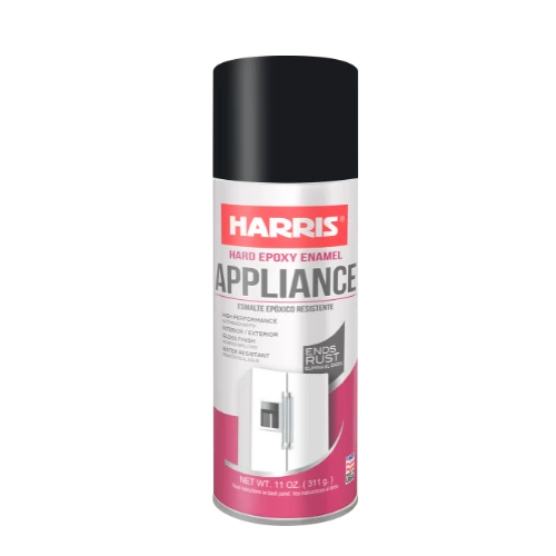 Spray esmalte epoxico electrodomesticos negro Harris Lanco