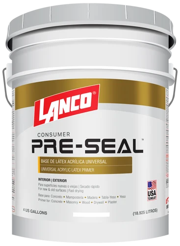 Sellador acrilico Pre-Seal Blanco Tineta (4gl) Lanco
