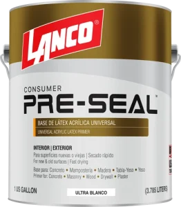 Sellador acrilico Pre-Seal Blanco 1gl Lanco