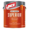 Esmalte al agua Superior satin blanco 1 galon Lanco