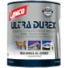 Esmalte 3 en 1 Ultra Durex negro (Esmalte sintético base agua/anticorrosivo/convertidor de óxido) 1/4 Galon Lanco