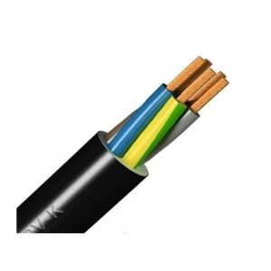 Cordón eléctrico 4 × 2,5 mm², por metro