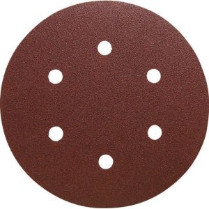 Disco de lija velcro perforado 150 mm grano P40 Klingspor