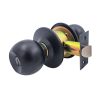 Cerradura Cilíndrica Sfera 11403 Oficina/Dormitorio Negro POLI