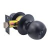 Cerradura Cilíndrica Sfera 11404 Baño/Dormitorio Negro POLI