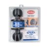 Cerradura Cilíndrica Sfera 11404 Baño/Dormitorio Negro POLI