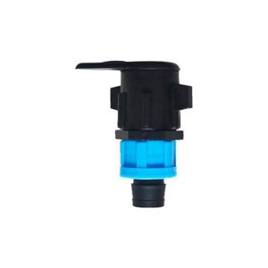 Conector Layflat a cinta de riego 17 × 15 mm EDR