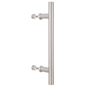 Manillon Thor acceso simple 30cm inox + tope 1/2 luna Yale