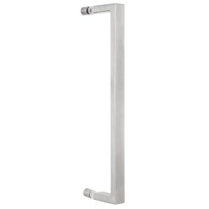 Manillon Milano acceso simple 36cm inox + tope 1/2 luna Yale