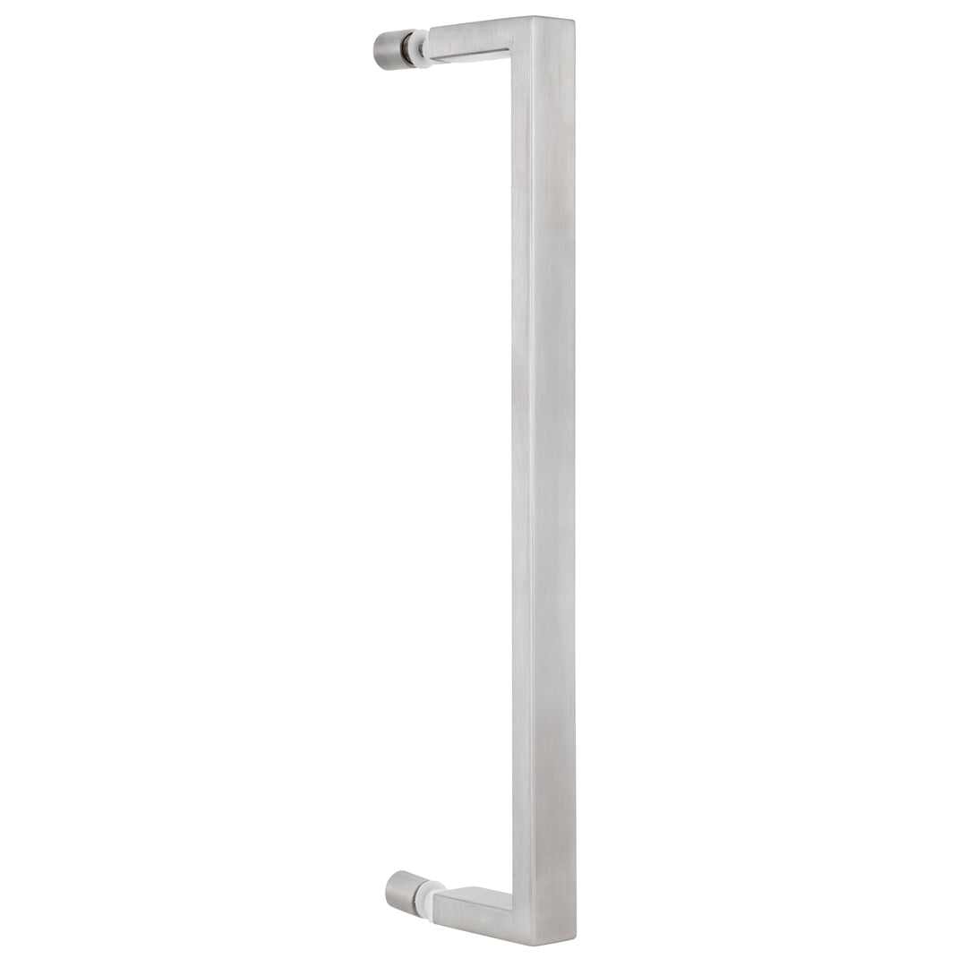 Manillon Milano acceso simple 36cm inox + tope 1/2 luna Yale