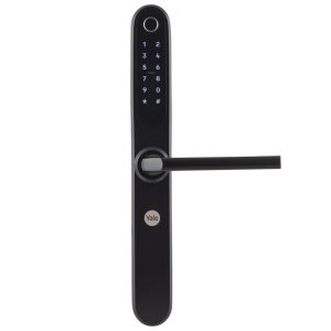 Cerradura digital YSD100 B35 huella digital  WIFI negra Yale