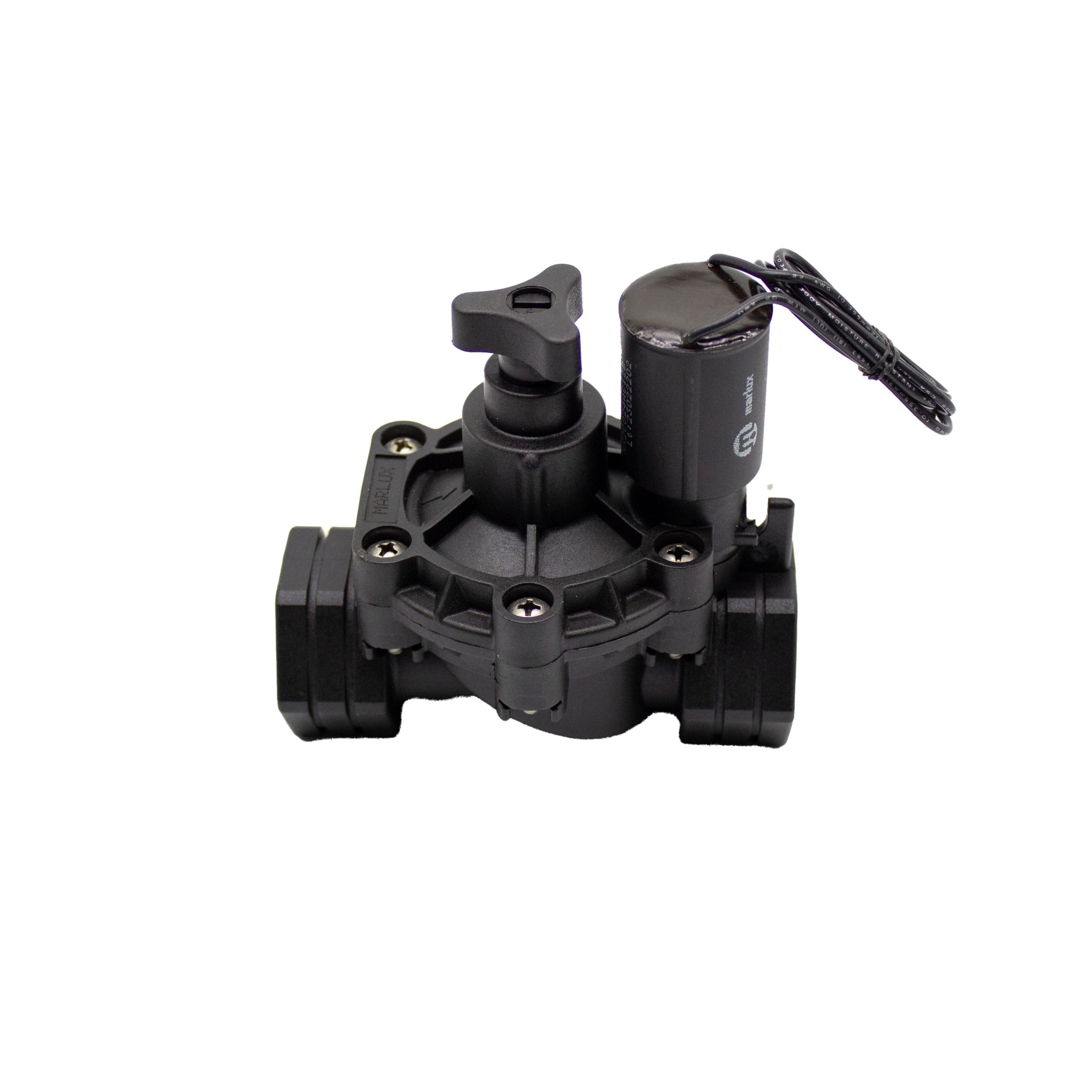 Válvula solenoide 1½″, 24 V, con control de flujo Prilux