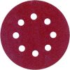 Disco de lija velcro perforado 4 1/2″ grano P80, 10 unidades Ferretools