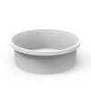 Cuello de 6 cm para skimmer de piscina (237003) Vulcano
