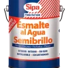 Esmalte al agua semibrillo Sipa, imagen referencial de la línea
