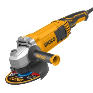 Esmeril angular 5″ 125 mm seguro "Hombre muerto" 1500 W (AG150018) INGCO
