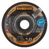 Disco de corte XT38 Proline 115 × 1 × 22.23 mm 4 1/2″ Rhodius