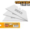 Hojas de repuesto para cuchillo de 61 × 19 mm, 10 unidades (HUKB61001) INGCO