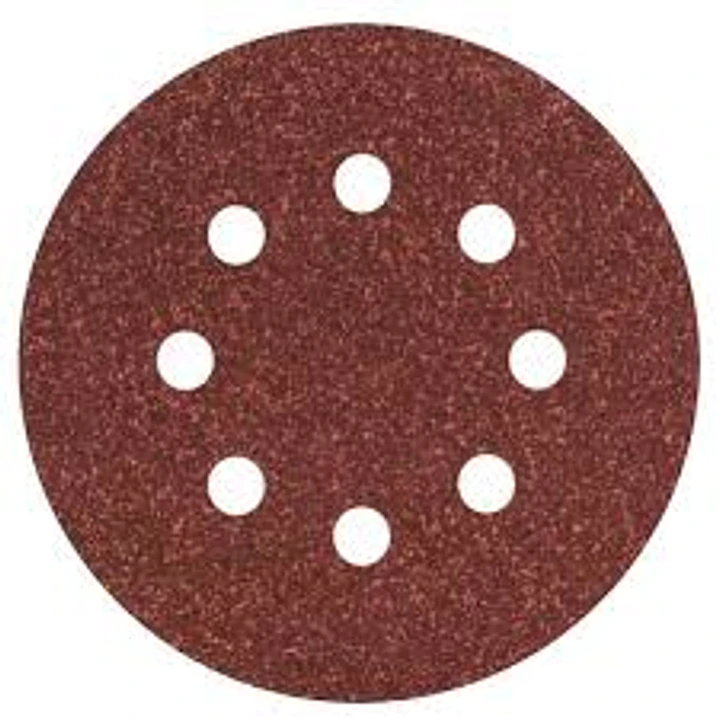 Disco de lija velcro 150 mm grano P100 × 10 unidades madera/metal Makita