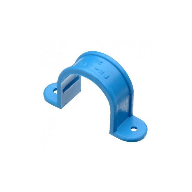 Abrazadera para tubería PVC presión 20 mm Hoffens