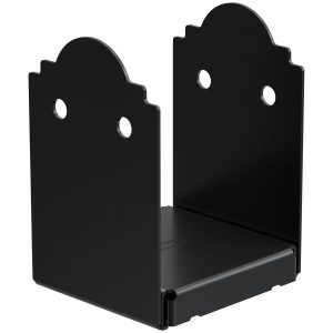 Base de poste negra Simpson Strong-Tie APB66 para poste 6 x 6 pulgadas