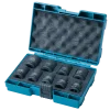 Juego de dados de impacto, cuadrante ½″, 9 piezas (D-42575) Makita