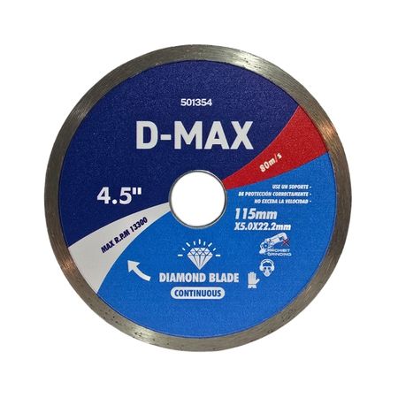 Disco diamantado continuo 4 1/2″ D-Max