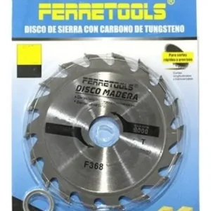 Disco sierra 4 1/2″ 24D Tungsteno Ferretools