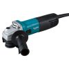 Esmeril angular Makita MT de 4½ pulgadas y 720 W, cuerpo azul y empuñadura negra