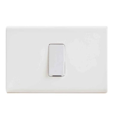 Interruptor embutido simple 9/12 10 A blanco Castillo
