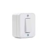 Interruptor sobrepuesto simple 9/12 10 A blanco Castillo