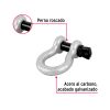 Grillete de acero forjado galvanizado 1/2″ Fiero — 2 t
