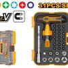 Juego desatornillador  T + accesorios 31pzs (HKSDB0318) INGCO