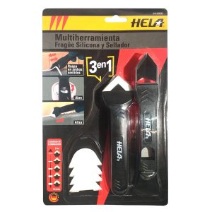 Multiherramienta HELA 3 en 1 para silicona