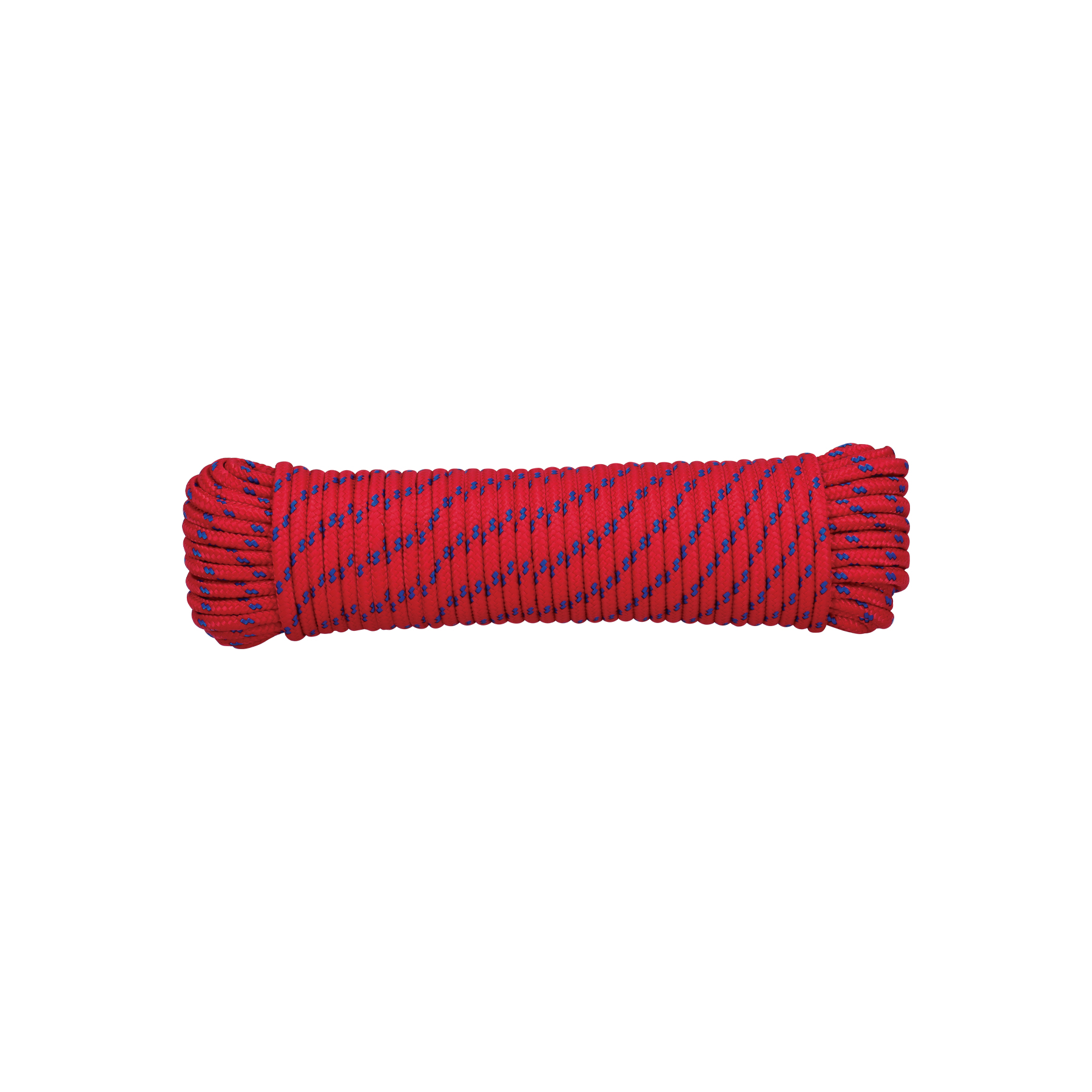 Cuerda de polipropileno trenzada roja 6 mm × 30 m