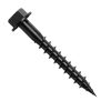 Tornillo conector negro SD10112DBB de cabeza hexagonal